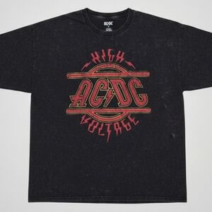 [[AC/DC]] High Voltage Black Graphic T-Shirt